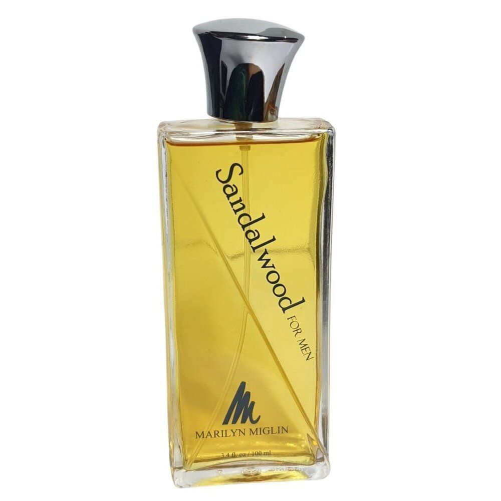 Vtg Marilyn Miglin Sandalwood For Men Eau De Toilette 3.4 Fl Oz NEW
